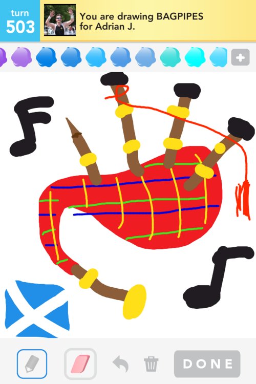 500x750 bagpipes drawings - Bagpipes Drawing