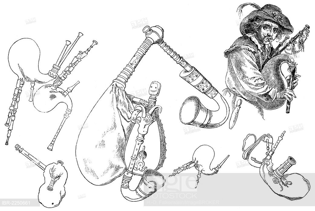 Bagpipes Drawing at Explore collection of Bagpipes