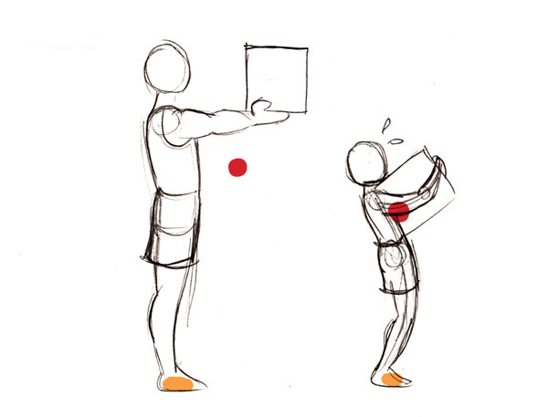 600x457 human anatomy fundamentals balance and movement - Balance Drawing