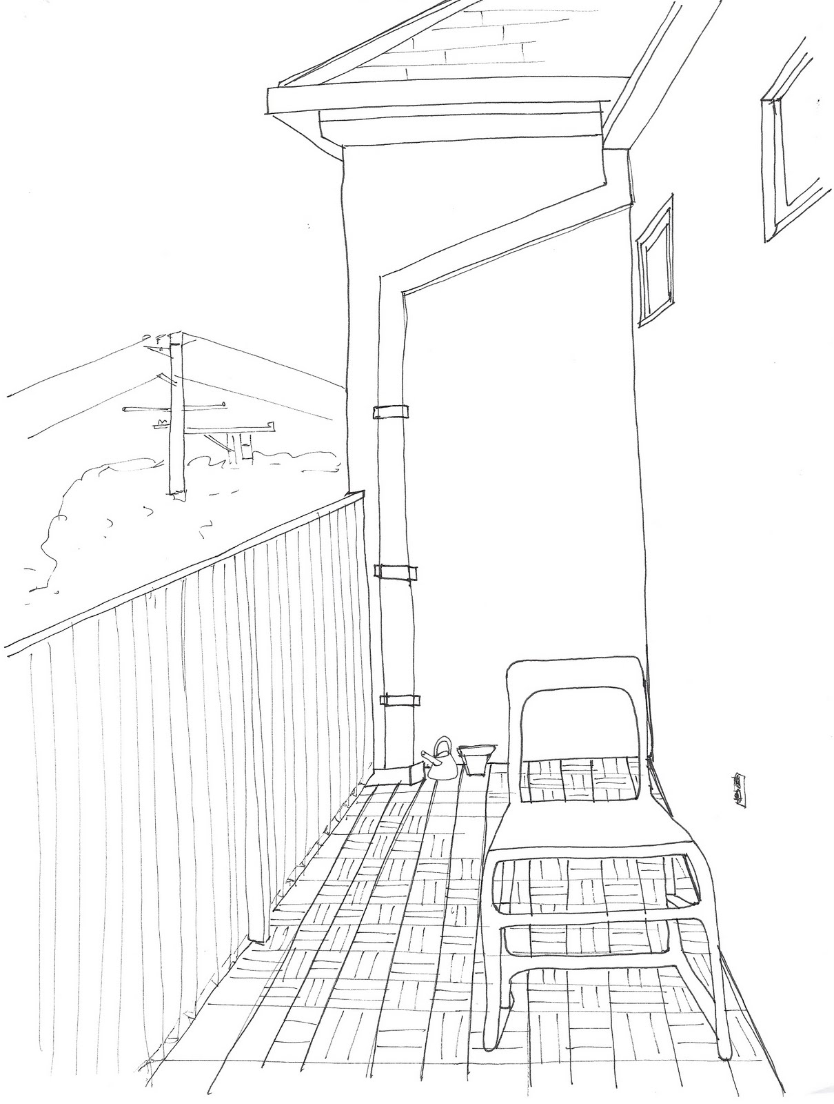 How To Draw A Balcony In Perspective At How To Draw vrogue.co