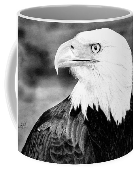 479x600 bald eagle drawing coffee mug for sale - Bald Eagle Drawing