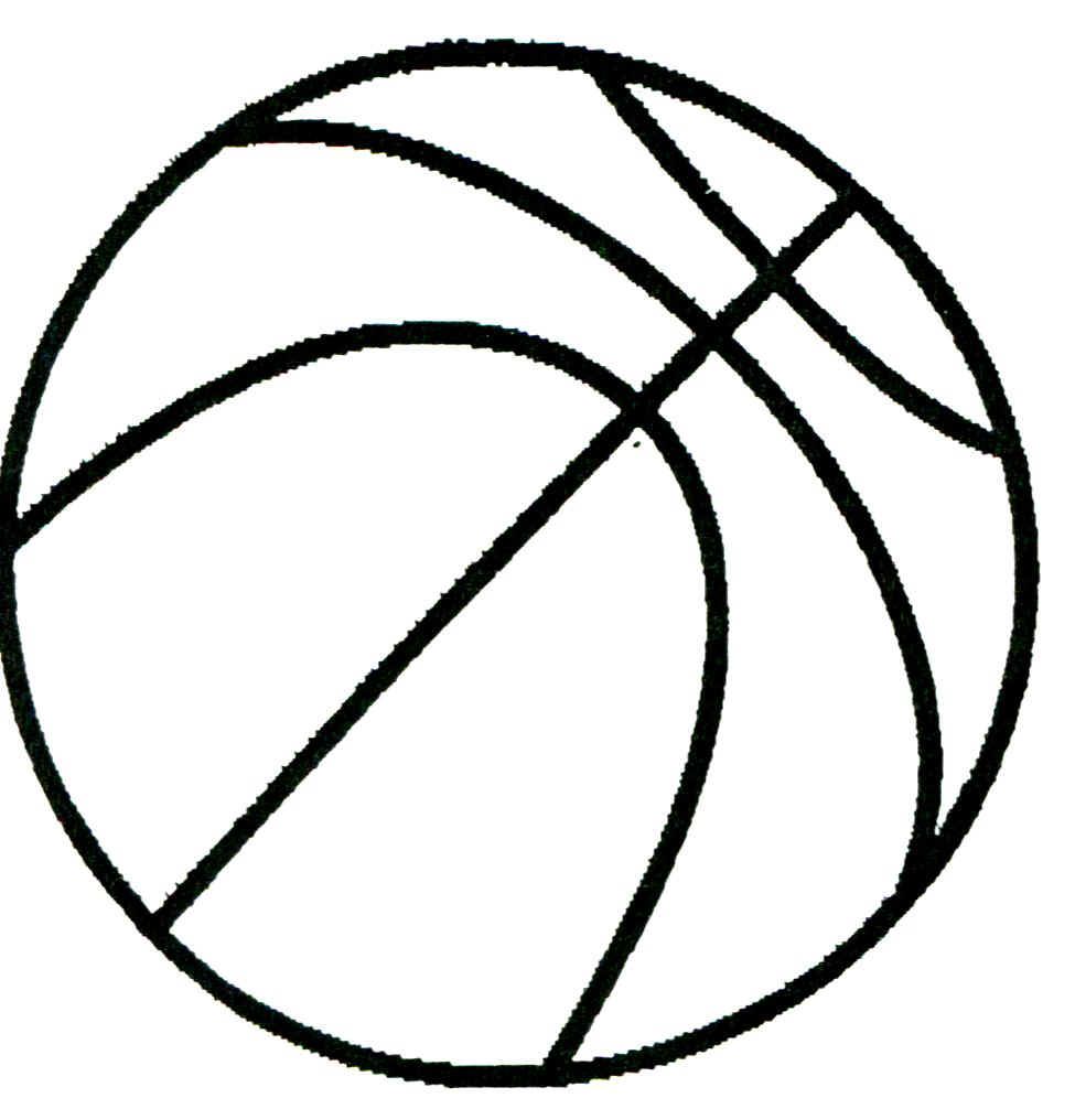 975x996 Printable Basketball Drawing Fun Basketball Drawings - Ball Drawing