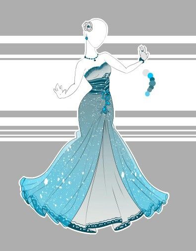 395x506 drawn costume ball gown - Ball Gown Drawing