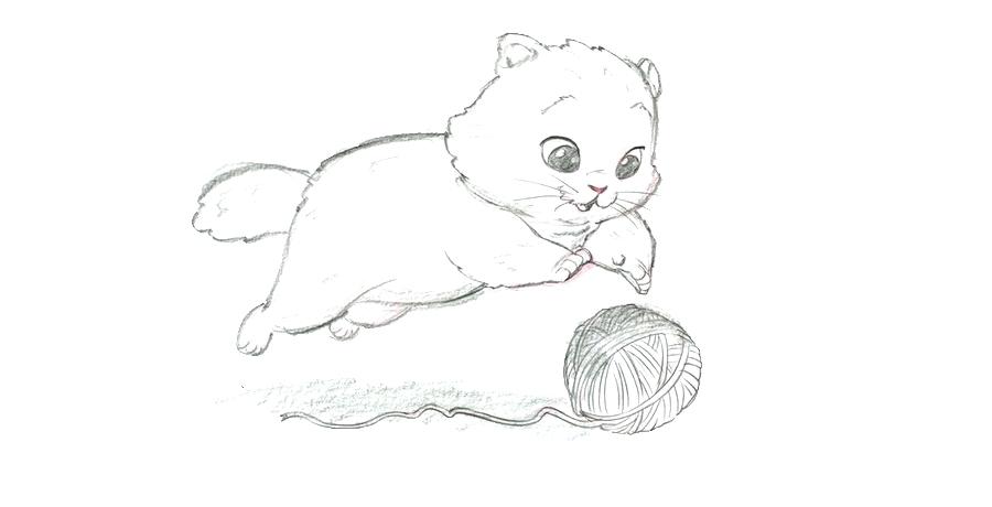 900x460 cartoon ball of yarn zubayer - Ball Of Yarn Drawing