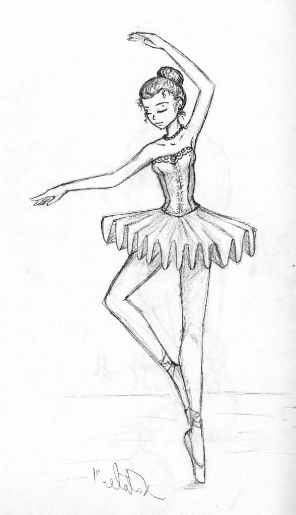 Degas Ballerina Drawing at Explore collection of