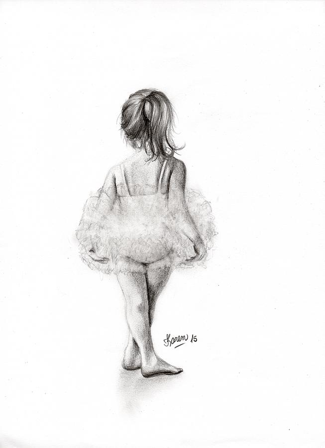 653x900 ballerina drawing - Ballerina Drawing