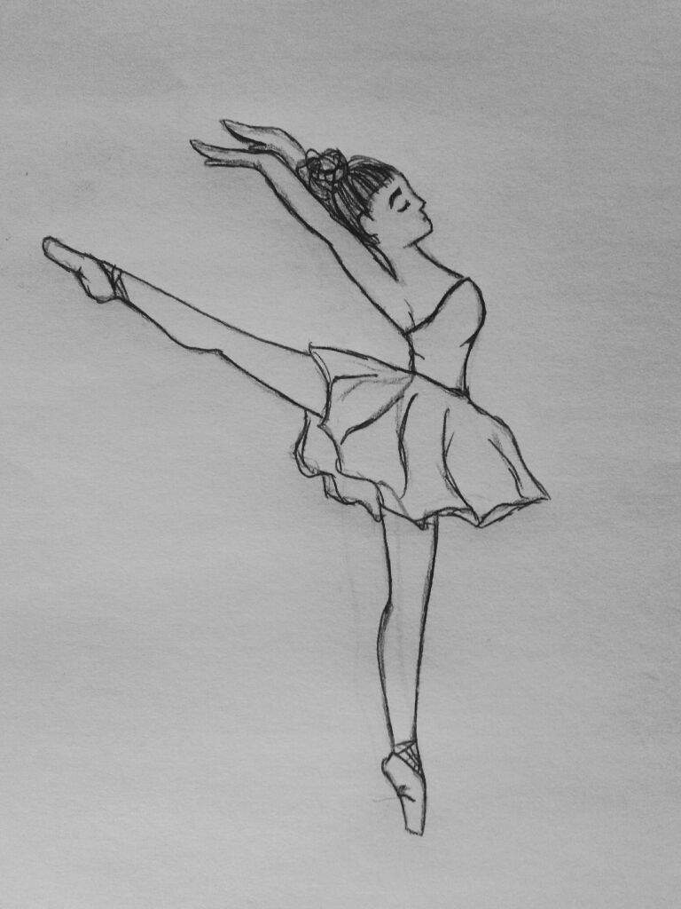 768x1024 ballerina drawing art, crafts, and diys amino - Ballerina Drawing