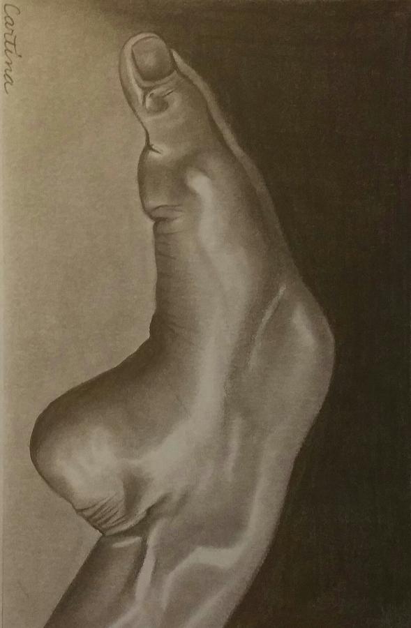 589x900 Ballerina Feet Drawing - Ballerina Feet Drawing