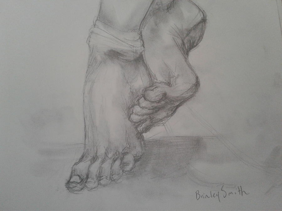 900x675 Ballerina Feet Drawing - Ballerina Feet Drawing