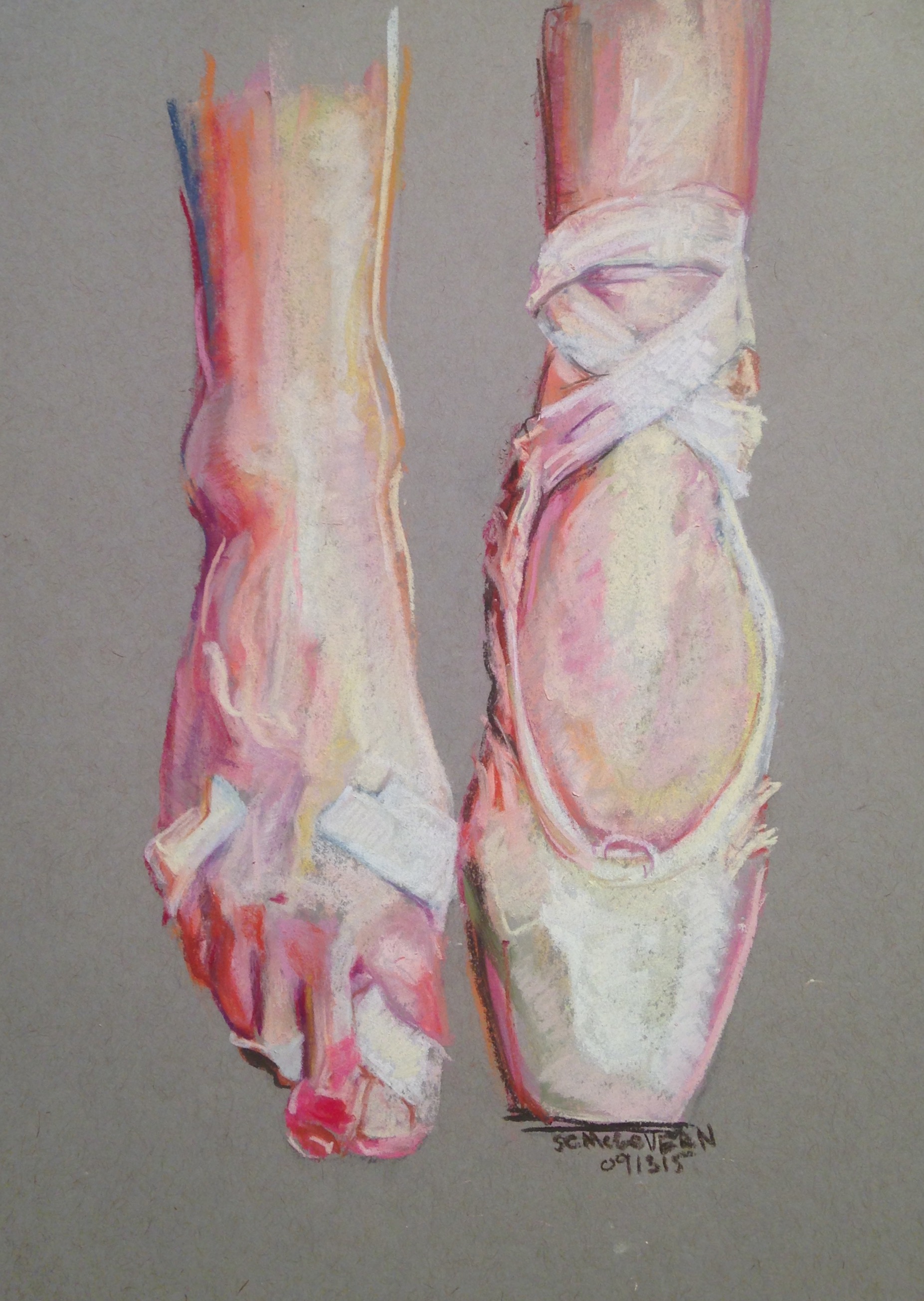 Ballerina Feet Drawing at Explore collection of