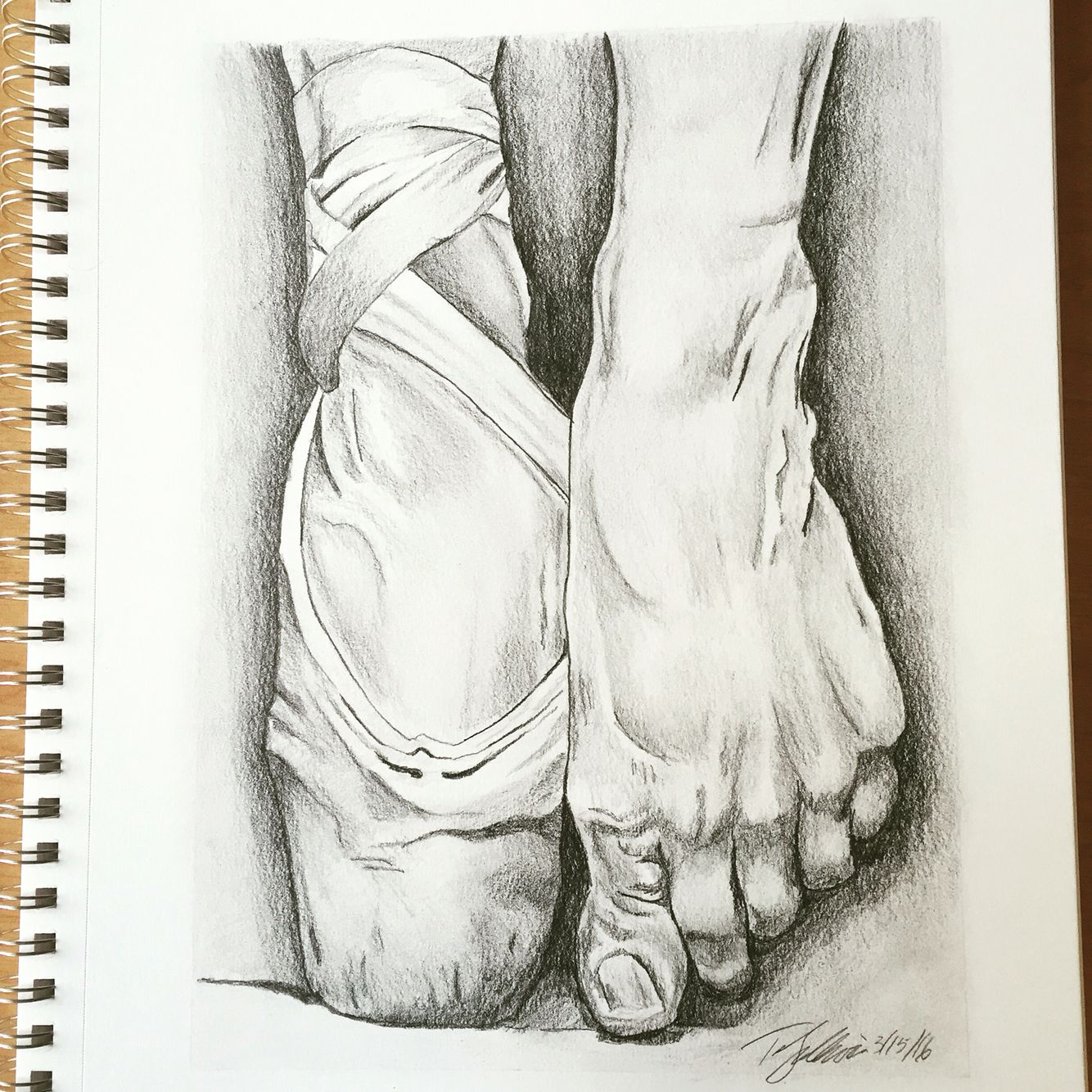 1334x1334 Dance - Ballerina Feet Drawing