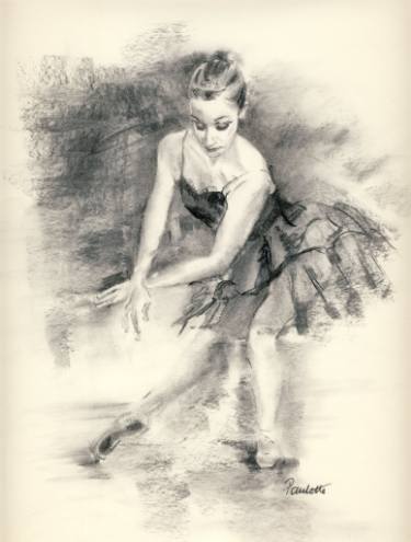 375x495 ballerina pose drawing - Ballerina Poses Drawing