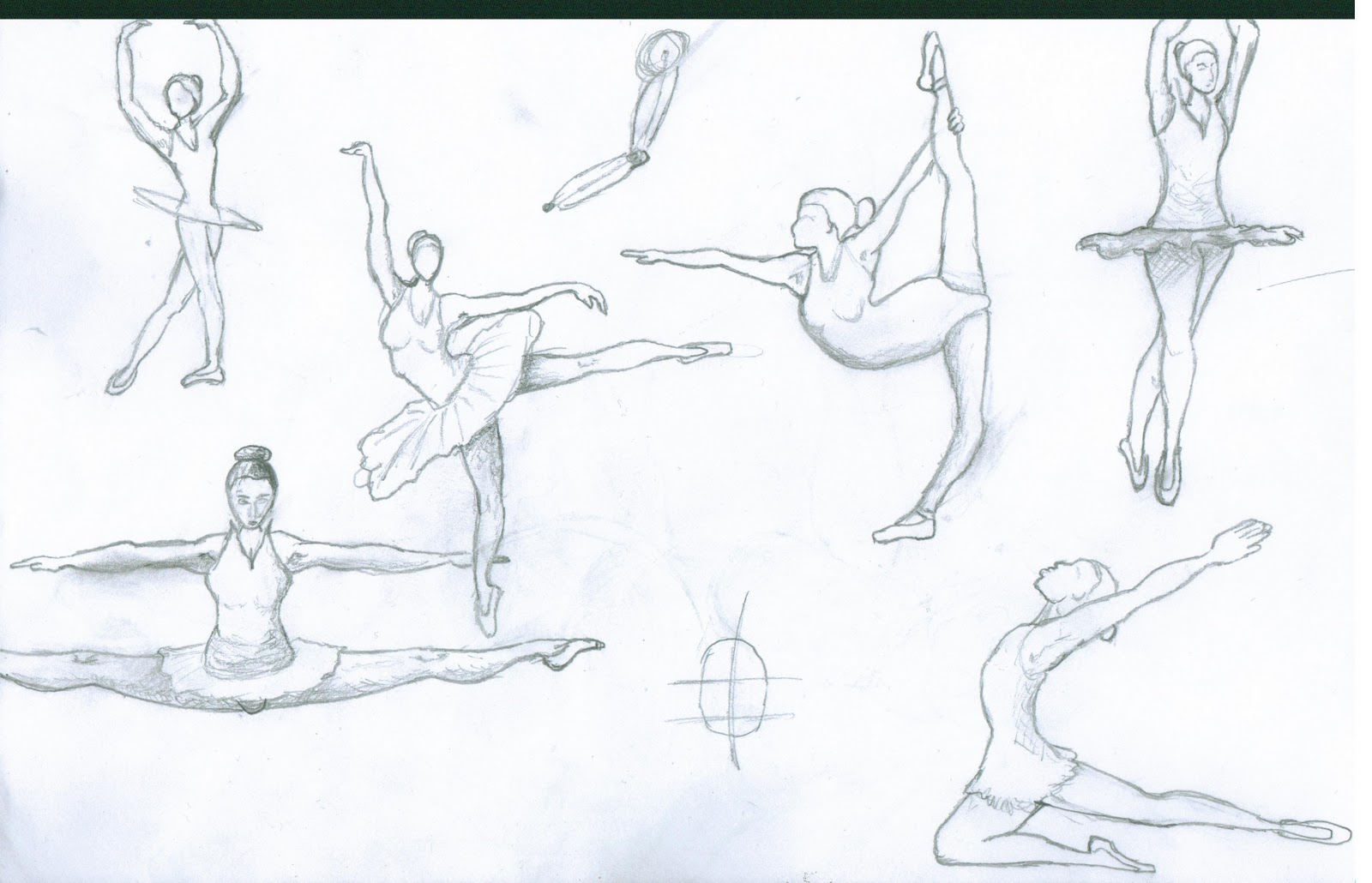 1600x1030 Character Performance Pose Like A Ballerina Research Footage - Ballerina Poses Drawing