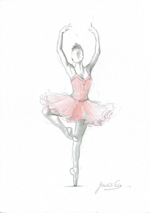 570x808 Desenhos De Bailarinas Para Pintar E Colorir - Ballerina Poses Drawing