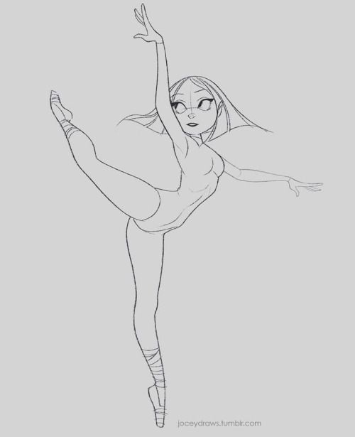 500x615 thinking of starting ballet soon! sketches in ballet - Ballerina Poses Drawing