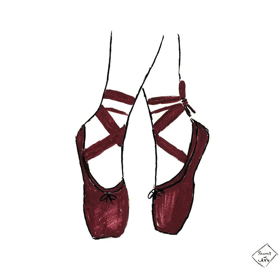 900x871 Ballerina Shoes Drawing - Ballerina Shoes Drawing