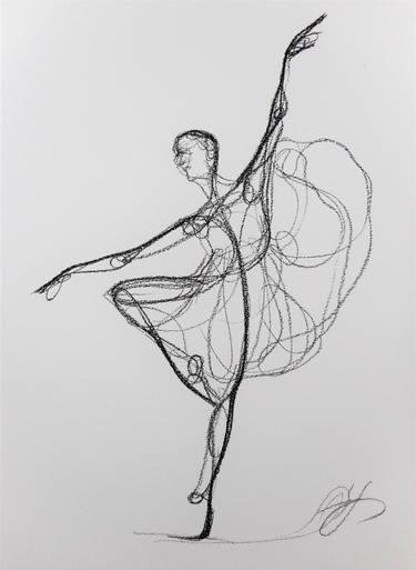 375x513 dancer - Ballet Dancer Drawing
