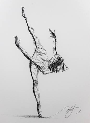 375x511 dancer ' drawing - Ballet Dancer Drawing