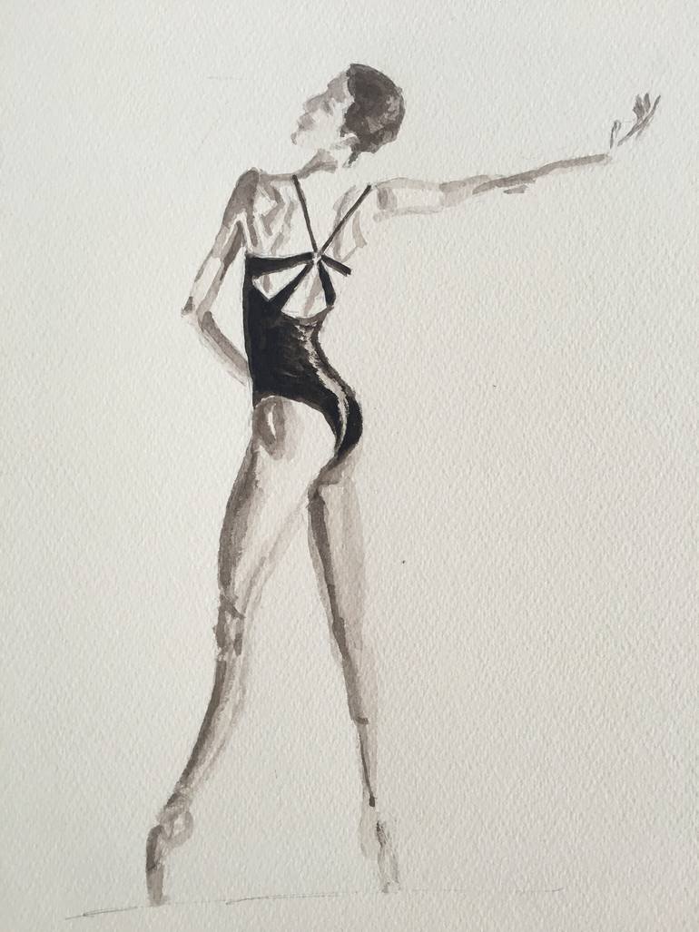 770x1027 ballet drawing - Ballet Drawings