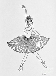 224x300 swan lake ballet drawings fine art america - Ballet Drawings