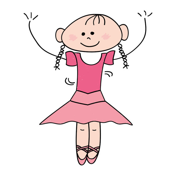 600x600 Free Stock Photos - Ballet Girl Drawing