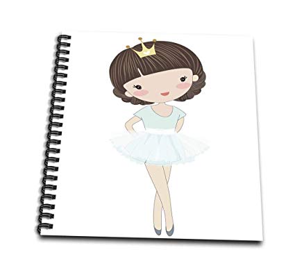 425x386 Db Cute Little Princess Ballerina Girl - Ballet Girl Drawing
