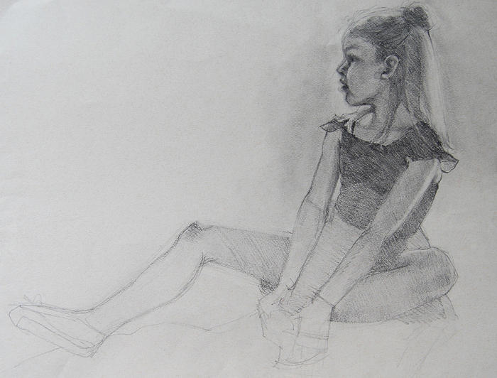 700x532 ballet shoes wip drawing - Ballet Shoes Drawing