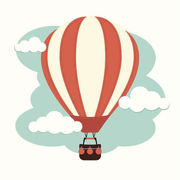 612x612 Hot Air Balloon Basket Drawing Hot Air Balloons Drawing Beautiful - Balloon Drawing Pictures
