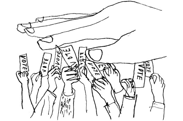 600x398 opinion the retreat from voting rights - Ballot Drawing