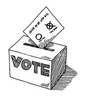 175x200 voting ballot box drawing stock vectors - Ballot Drawing