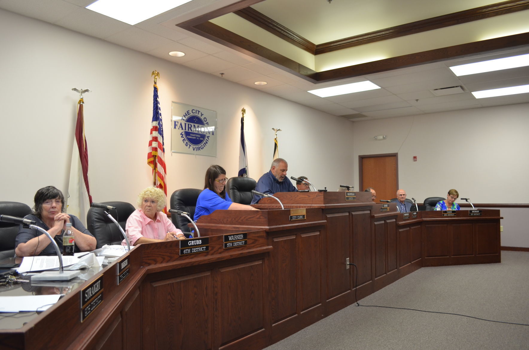 1769x1171 city of fairmont holds ballot drawing for council candidates - Ballot Drawing