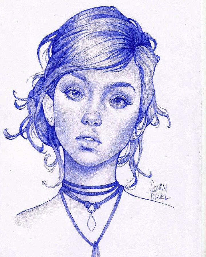 720x900 ballpoint pen drawing - Ballpen Drawing