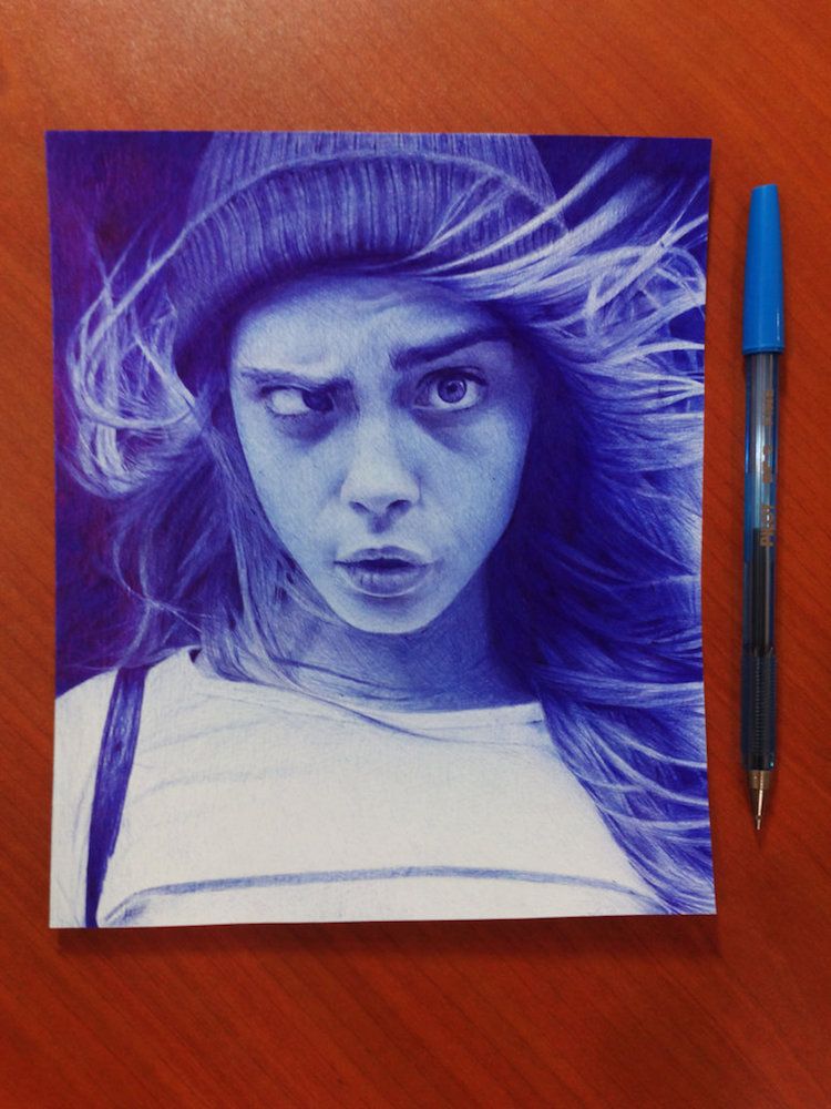 Ballpoint Pen Drawing
