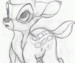 300x250 amazing draw of bambi discovered - Bambi Drawing