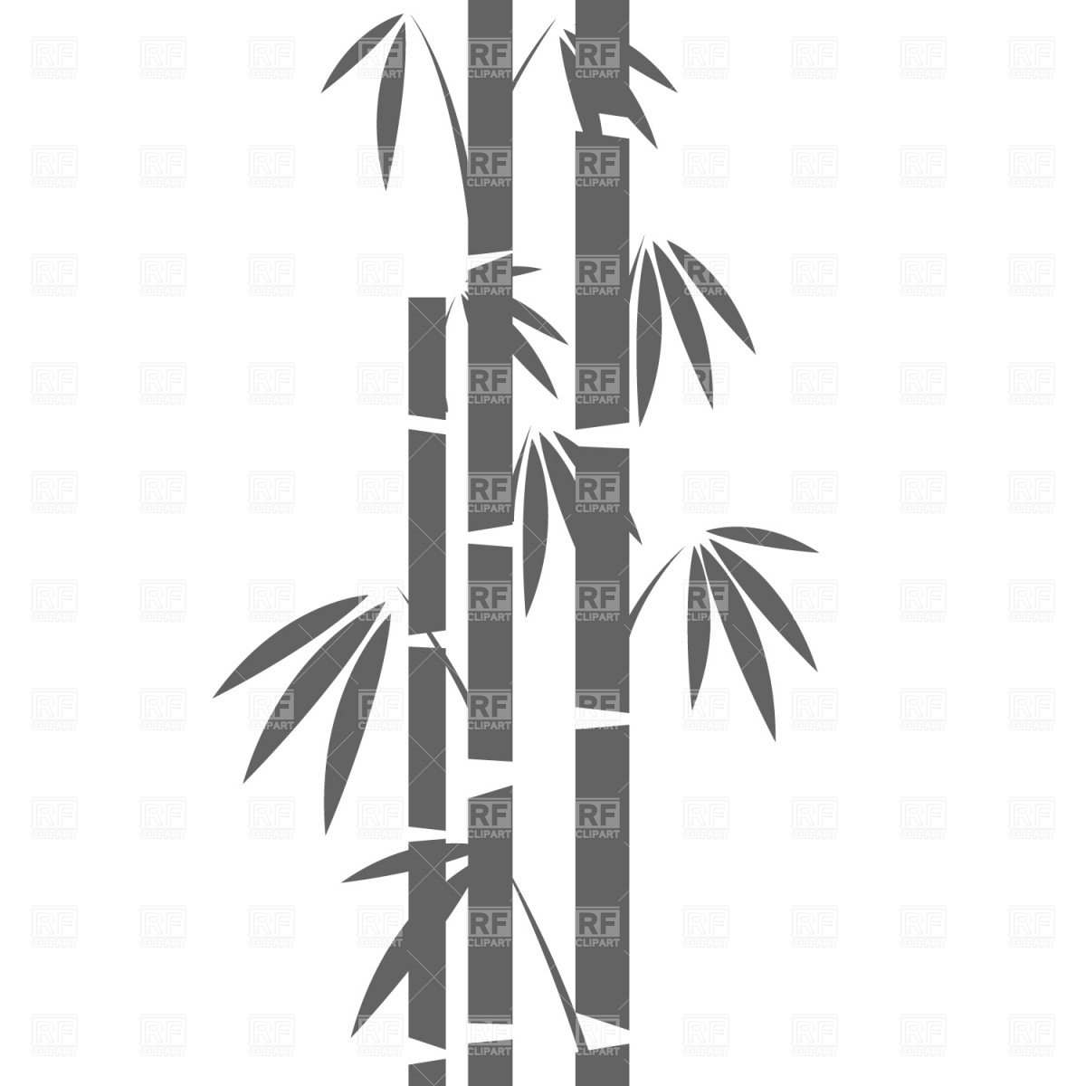 1200x1200 bamboo drawing vector image of plants and animals prague - Bamboo Drawing