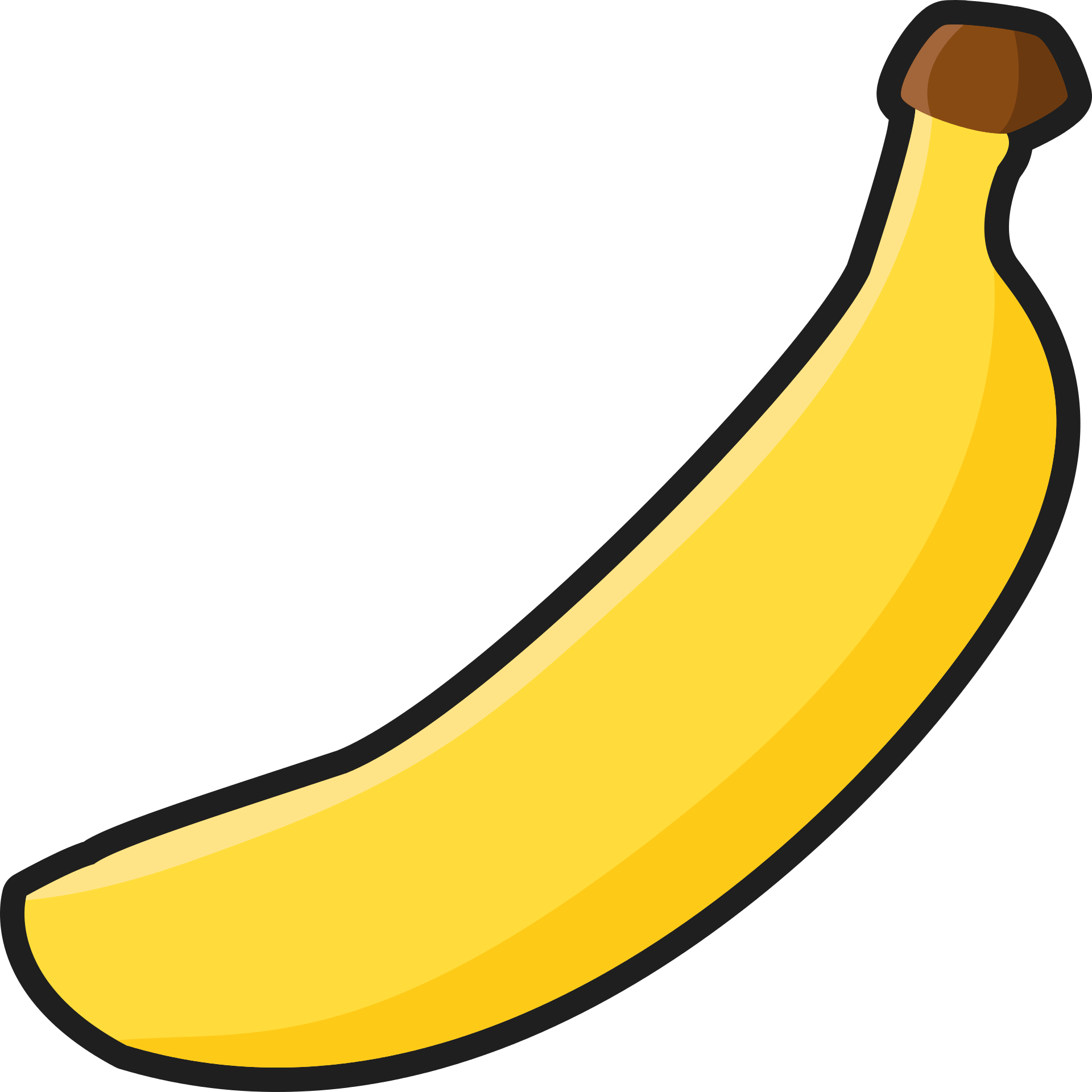 1920x1920 Drawing Of A Banana Free Image - Banana Drawing