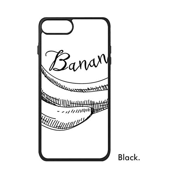 569x569 Banana Fruit Line Drawing Illustration For Iphone - Banana Line Drawing