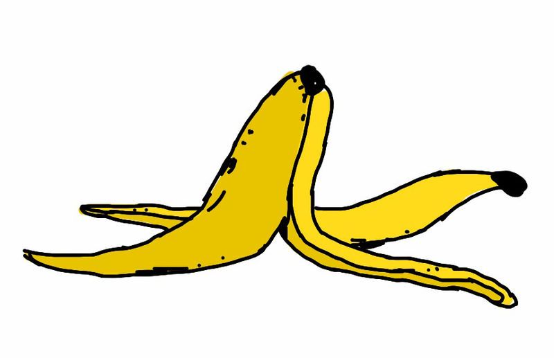 800x517 banana peel drawing, wikimedia commons contributions - Banana Peel Drawing