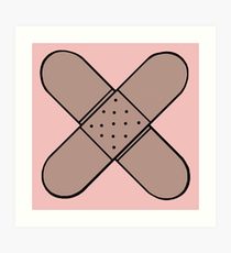 210x230 band aid drawing art prints redbubble - Band Aid Drawing