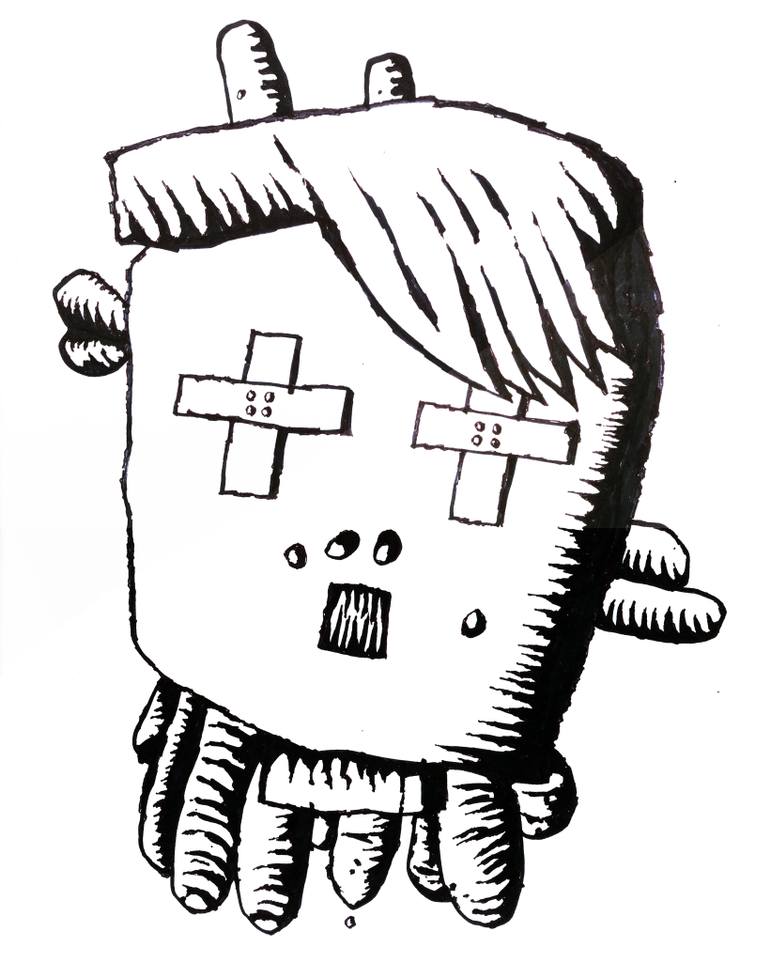 770x962 bandaid drawing - Band Aid Drawing