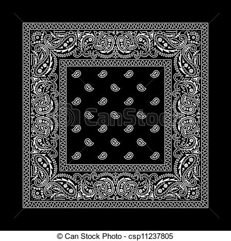 450x470 bandana - Bandana Drawing