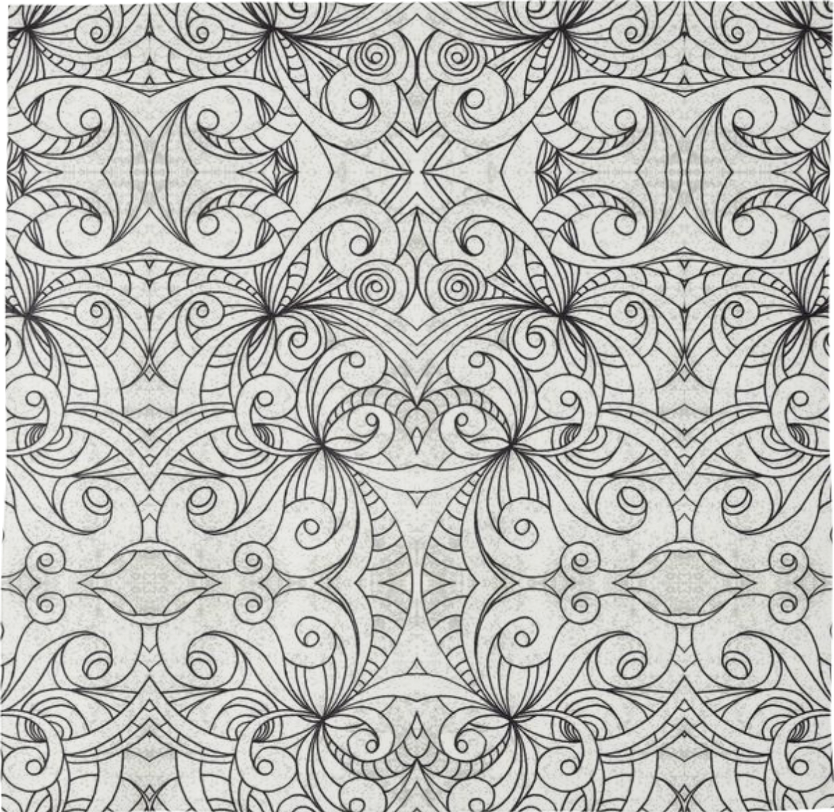 1196x1164 shop bandana drawing floral doodle bandana - Bandana Drawing