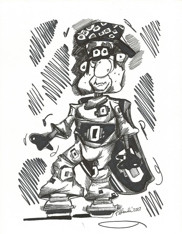 700x900 flying bandit drawing - Bandit Drawing