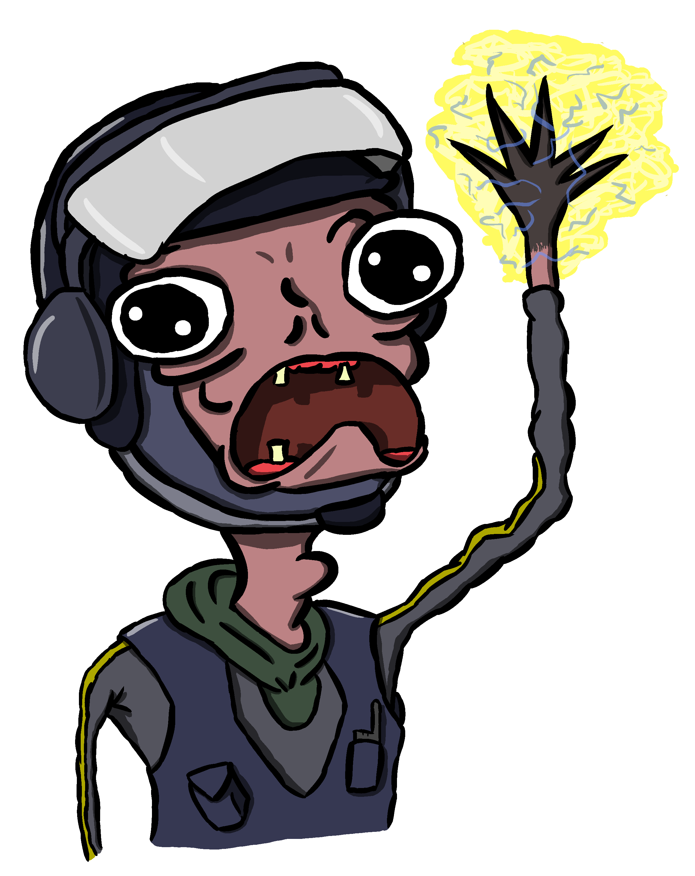 2360x2976 made a cute little bandit drawing - Bandit Drawing