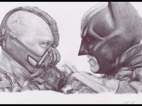 480x360 the dark knight rises - Bane Drawing