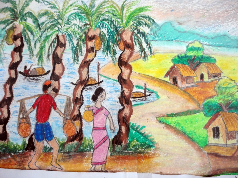 800x600 taught to draw classroom art lyrics - Bangladesh Drawing