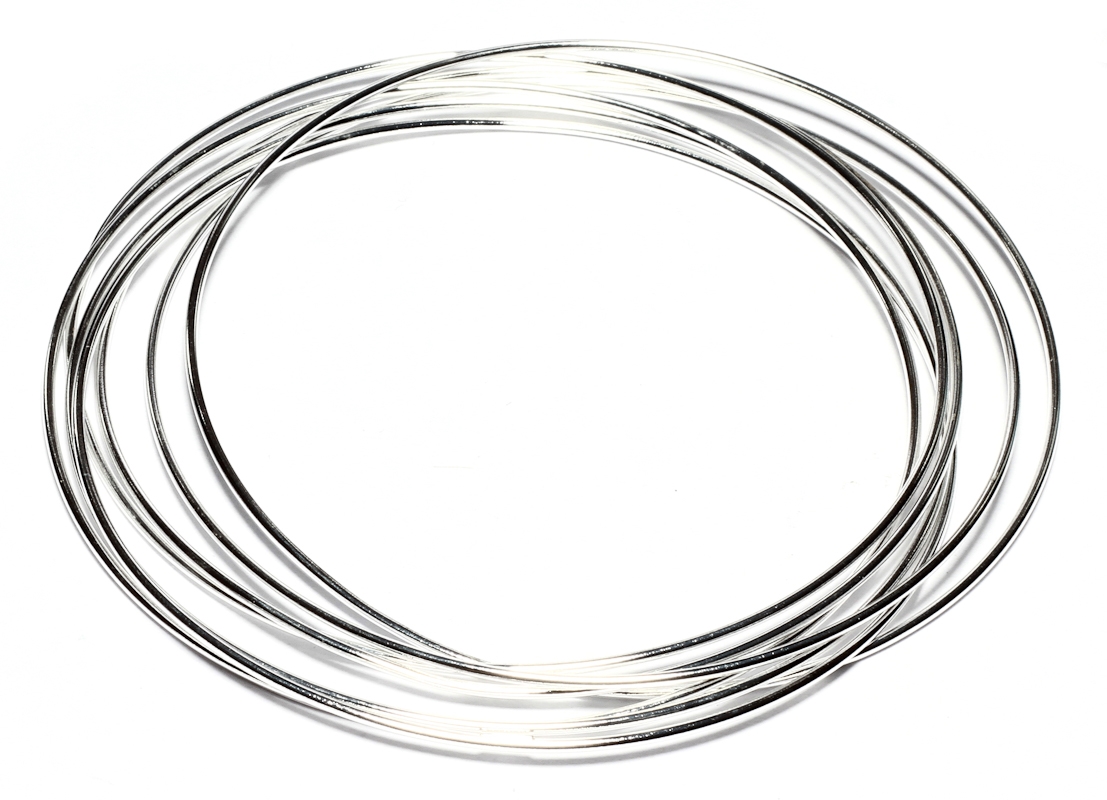 1107x800 stacked set of thin sterling silver bangles - Bangles Drawing