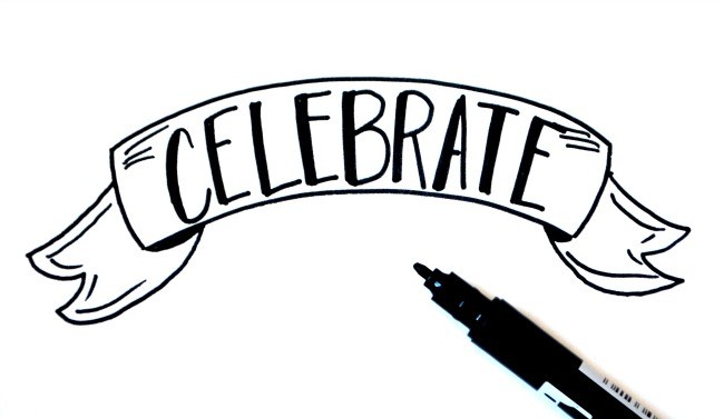 650x377 basic hand lettering drawing a banner - Banner Drawing