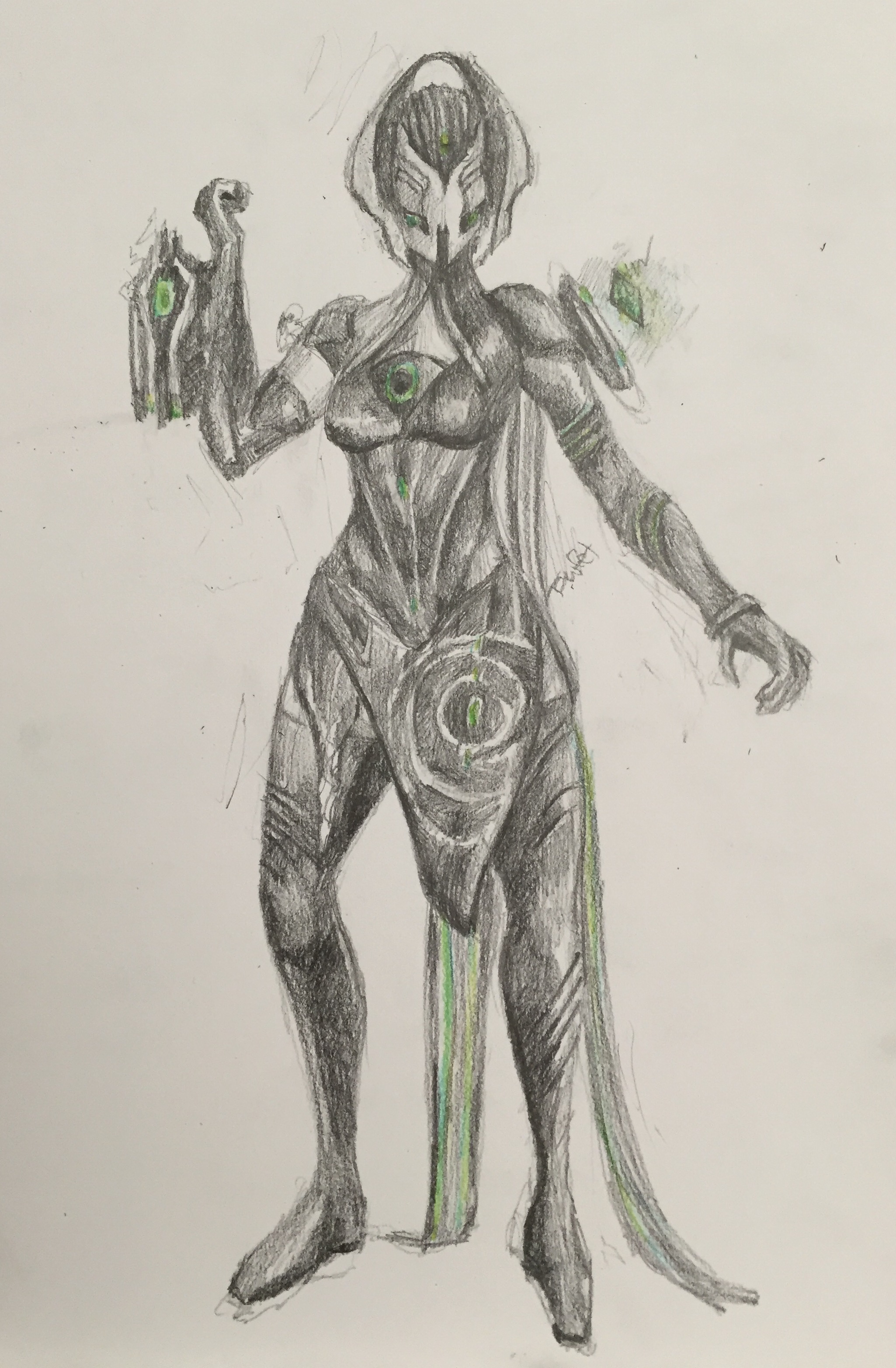 2050x3129 Banshee Sketch! - Banshee Drawing