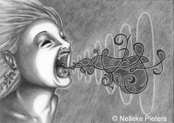 600x424 The Banshee - Banshee Drawing